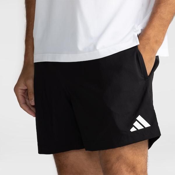 Bermuda adidas Essentials Single Jersey 5 Inch Masculina | Cor: PRETO | Tamanho: P