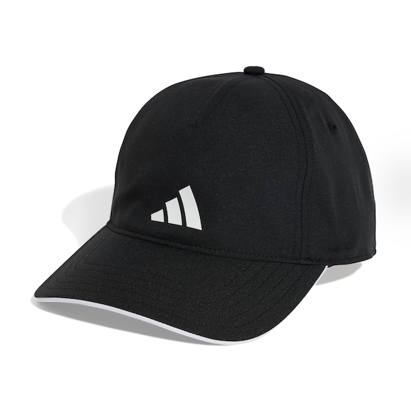 Boné Unissex adidas Baseball Clima Aba Curva | Cor: PRETO/BRANCO | Tamanho: único