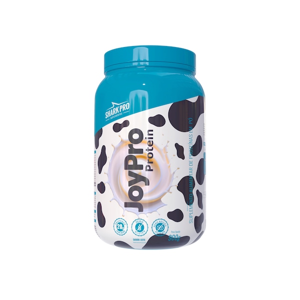Whey Protein Shark Pro JoyPro Pote Leite