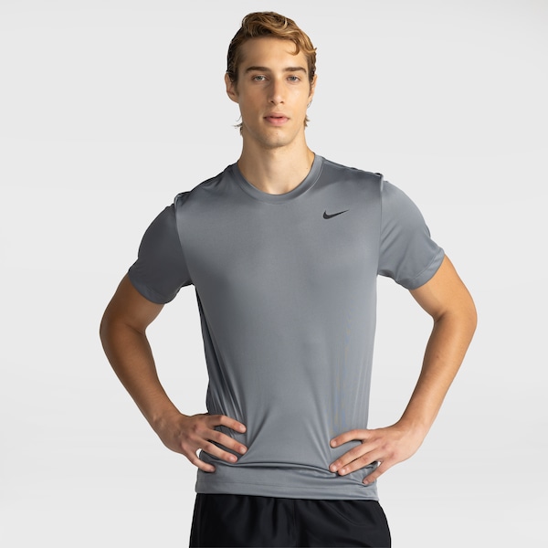 Camiseta Nike M Nk Df STD | Cor: CINZA | Tamanho: G