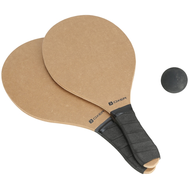 Kit de Frescobol Oxer Selado com Raquete + Bola - Foto 1