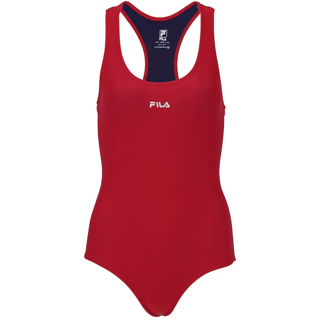 Maiô para Natação com Proteção Solar UV Fila Austrália - Adulto - Foto 1