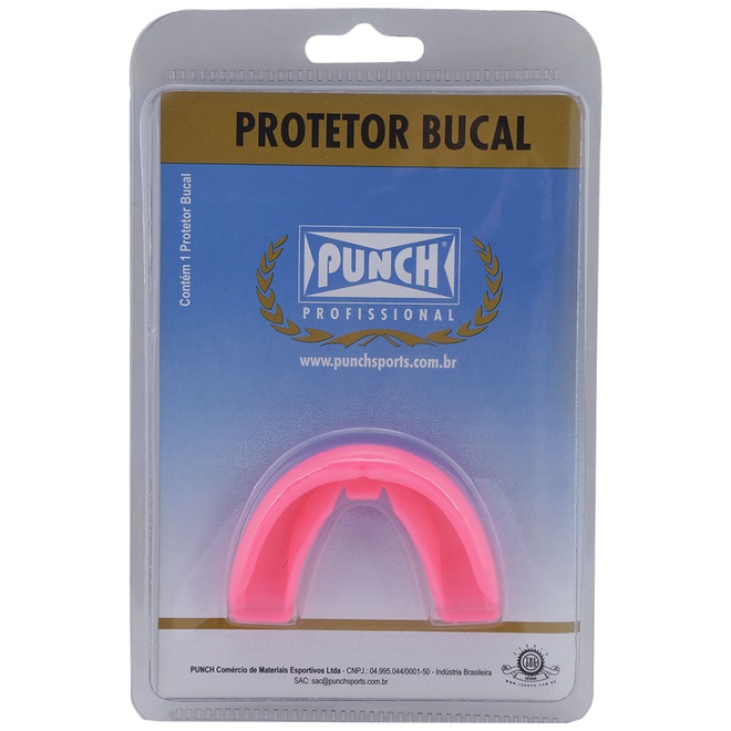 Protetor Bucal Punch Simples Profissional - Adulto - Foto 1
