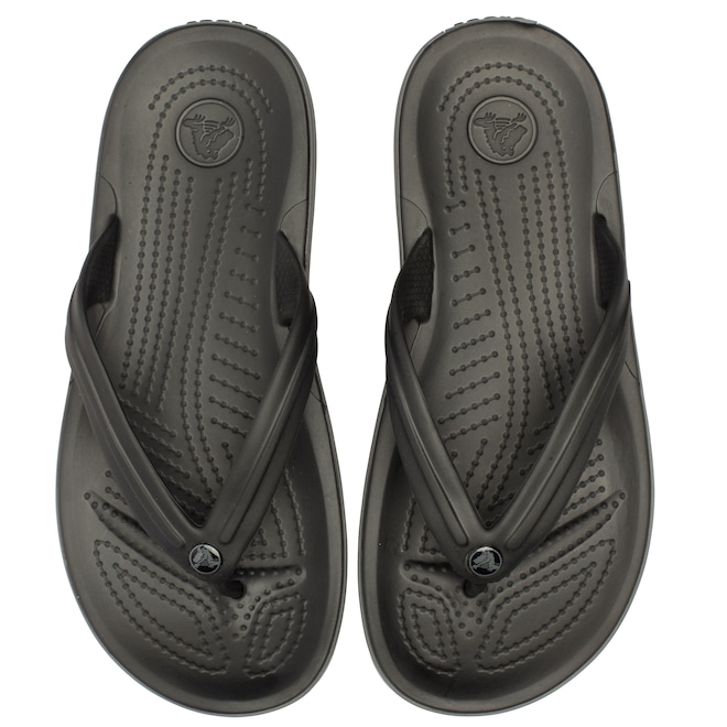 Chinelo Crocs Crocband Flip - Unissex - Foto 1