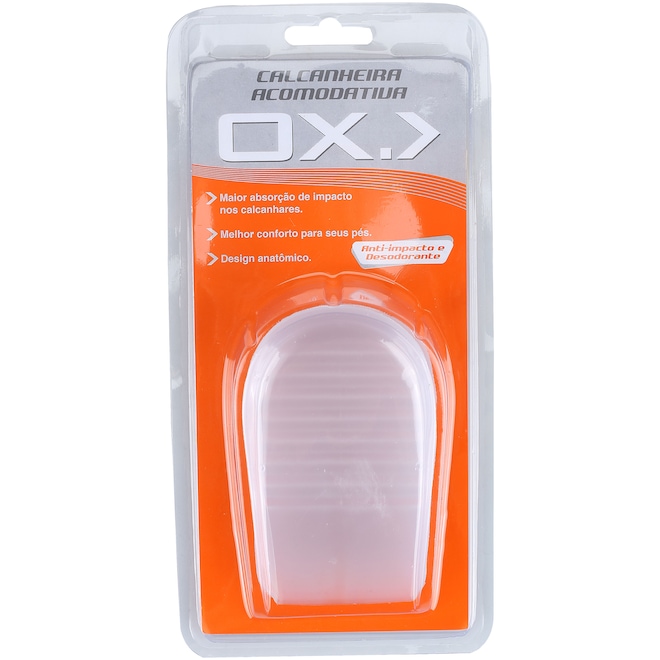 Calcanheira de Vinil e Silicone Oxer - 1 Par - Foto 1
