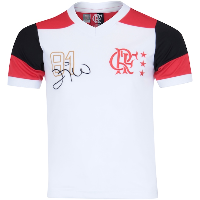 Camiseta do Flamengo Zico nº 10 - Infantil - Foto 1