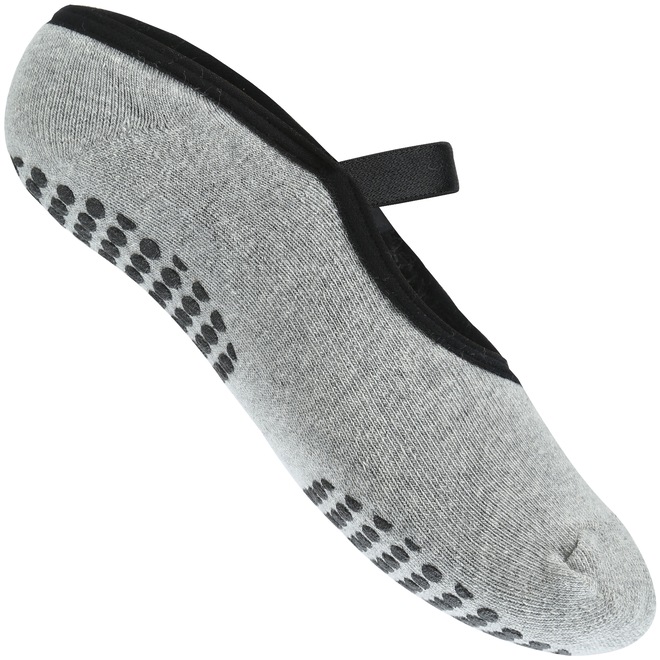 Meia de Pilates Oxer - Feminina - Foto 1