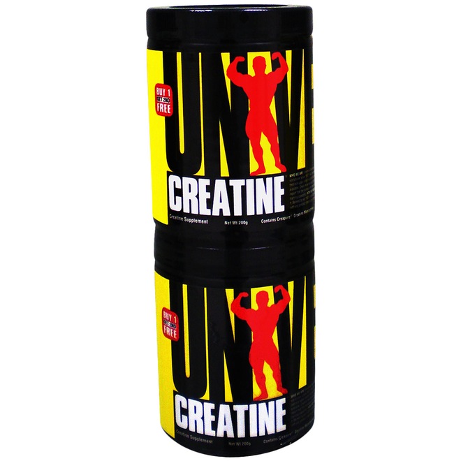 Creatina Universal Creatine Powder Combo com 2 Potes - 200g cada - Foto 1