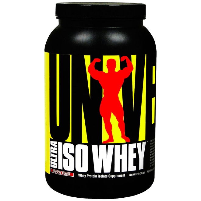 Whey Protein Isolado Universal Ultra Iso Whey - Ponche de Frutas - 907g - Foto 1