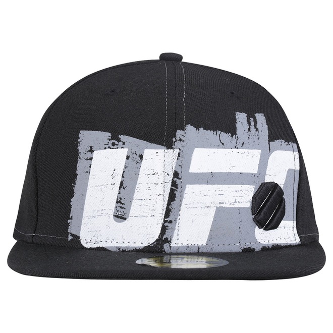 Boné Aba Reta UFC Smudge - Fechado - Adulto - Foto 1