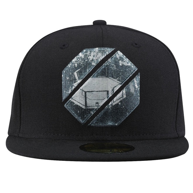 Boné Aba Reta UFC Octagon Spot - Fechado - Adulto - Foto 1