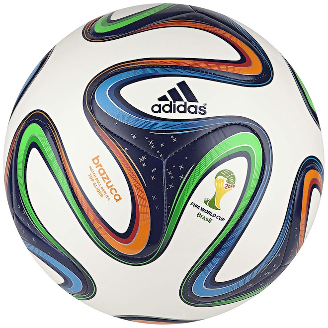 Bola da Copa 2014 adidas Brazuca WC14 Glider 121 - Foto 1