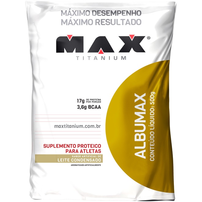 Albumax 500G - Leite Condensado - Max Titanium - Foto 1