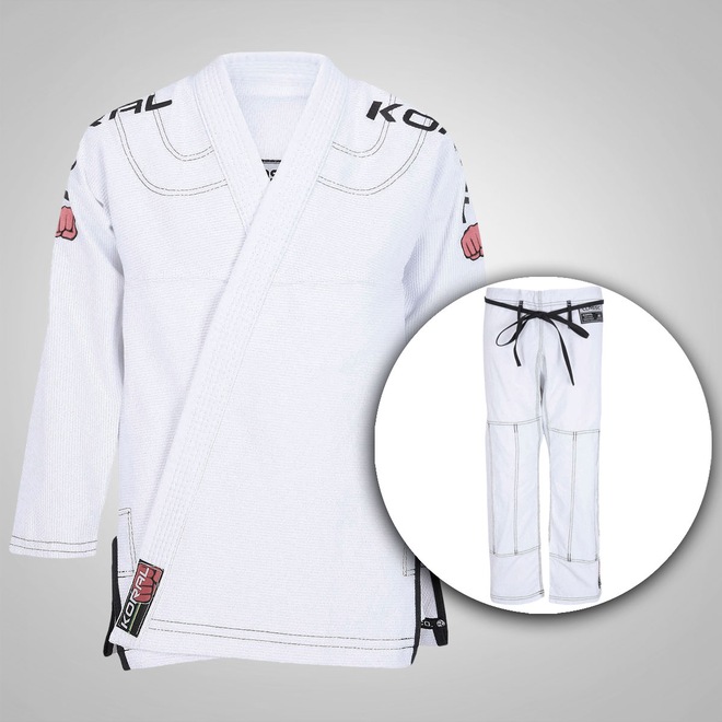 Kimono de Jiu-Jitsu Koral Clássico - Adulto - Foto 1