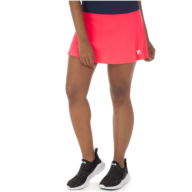 Short Saia Fila Tênis Ceti F-Box - Feminino - Foto 2