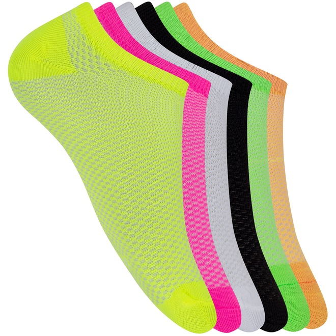 Kit de Meias Oxer Ladies Micro Fiber com 6 Pares - Feminino - Foto 1