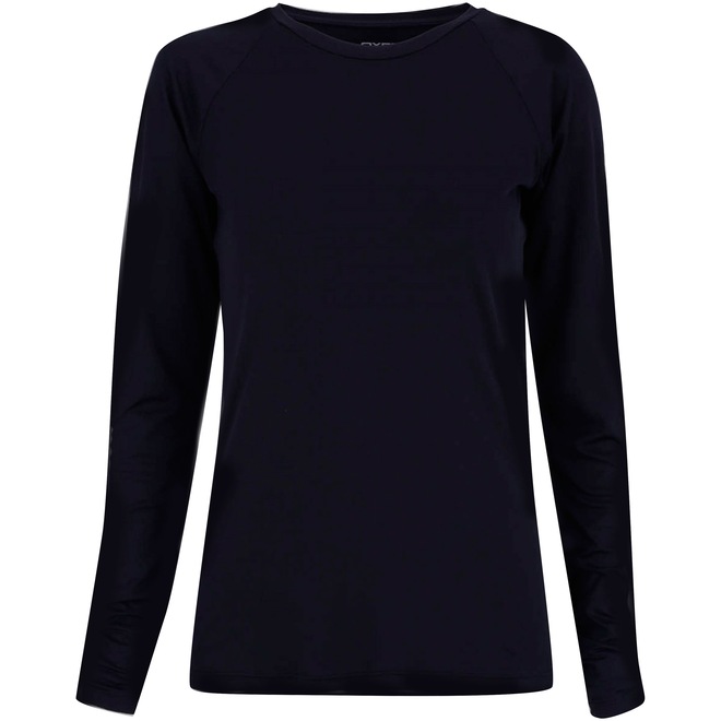 Camiseta Manga Longa com Proteção Solar UV50+ Oxer Custom - Feminina - Foto 1