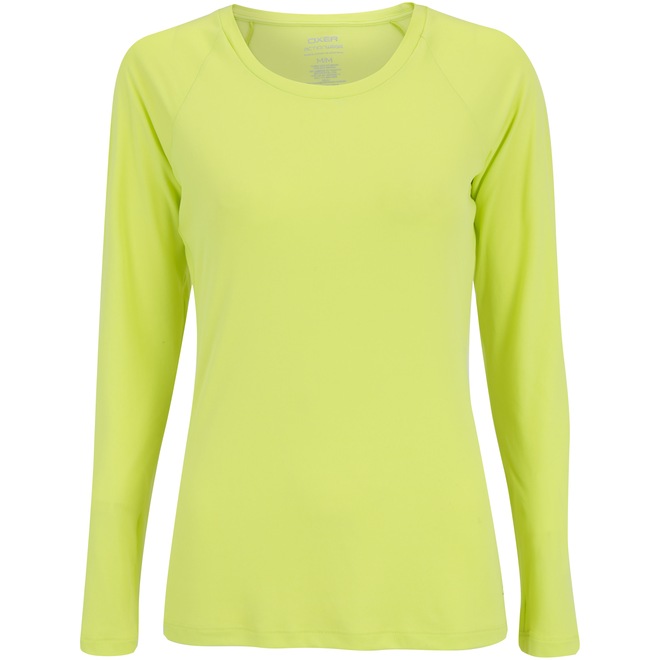 Camiseta Manga Longa com Proteção Solar UV50+ Oxer Custom - Feminina - Foto 1