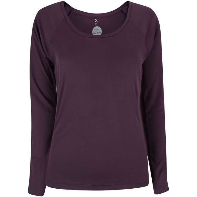 Camiseta Manga Longa com Proteção Solar UV50+ Oxer Custom - Feminina - Foto 1