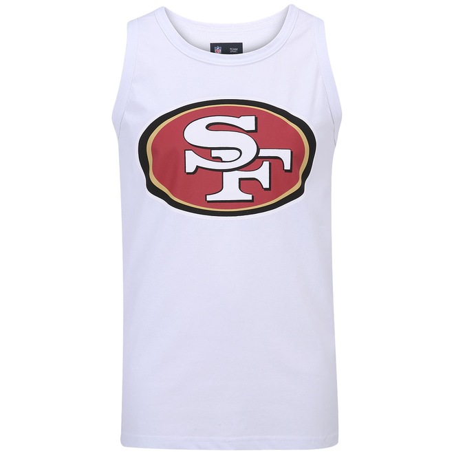 Camiseta Regata New Era Basic San Francisco 49ers - Masculina - Foto 1