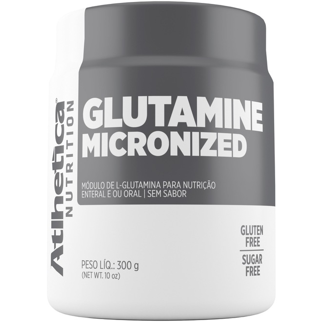 Glutamina Atlhetica Micronized - 300g - Foto 1