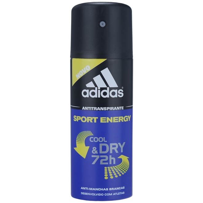 Desodorante adidas Aerosol Sport Energy - 150ml - Foto 1