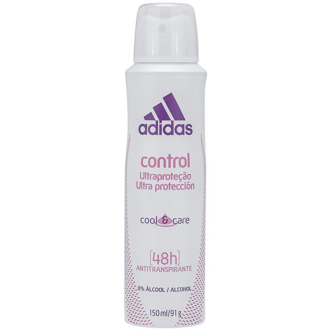 Desodorante adidas Aerosol Control - 150ml - Foto 1