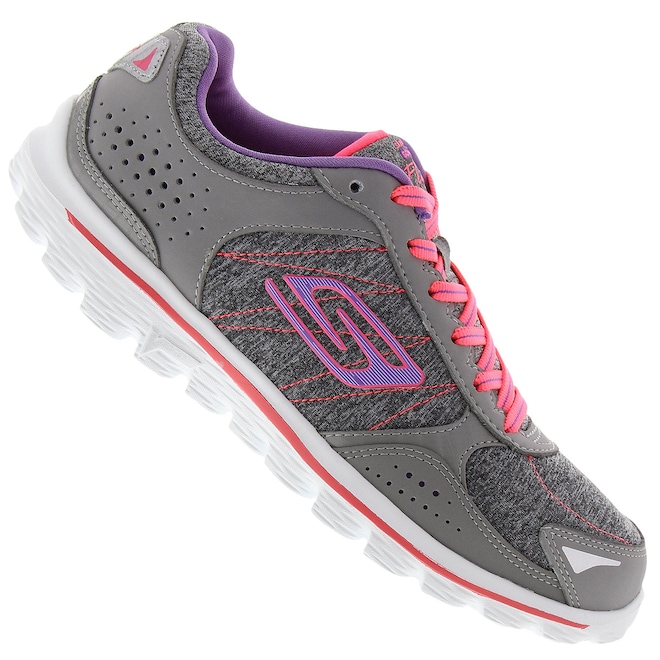 Tênis Skechers GO Walk 2 Flash Gym - Feminino - Foto 1
