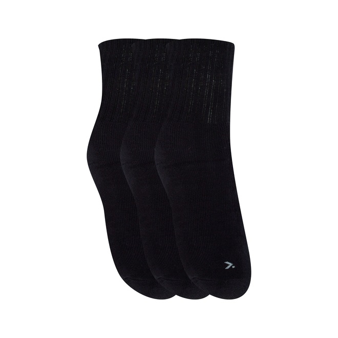 Kit de Meias Cano Alto Oxer com 3 Pares - 39 a 44 - Adulto - Foto 1