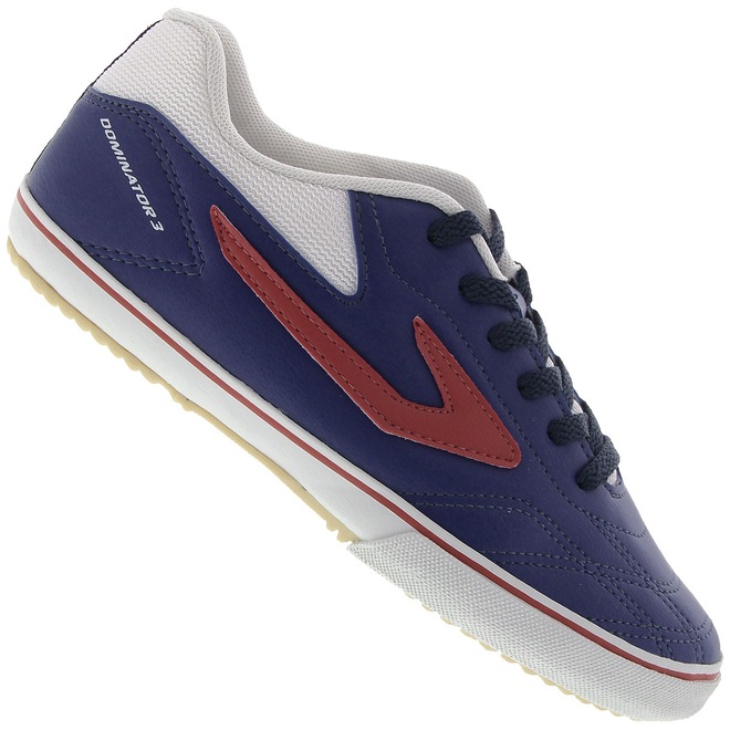 Chuteira Futsal Topper Dominator III - Adulto - Foto 1