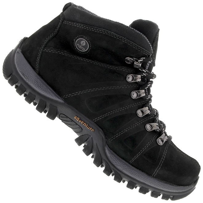 Bota de Couro Nord Outdoor Vesúvio - Masculina - Foto 1