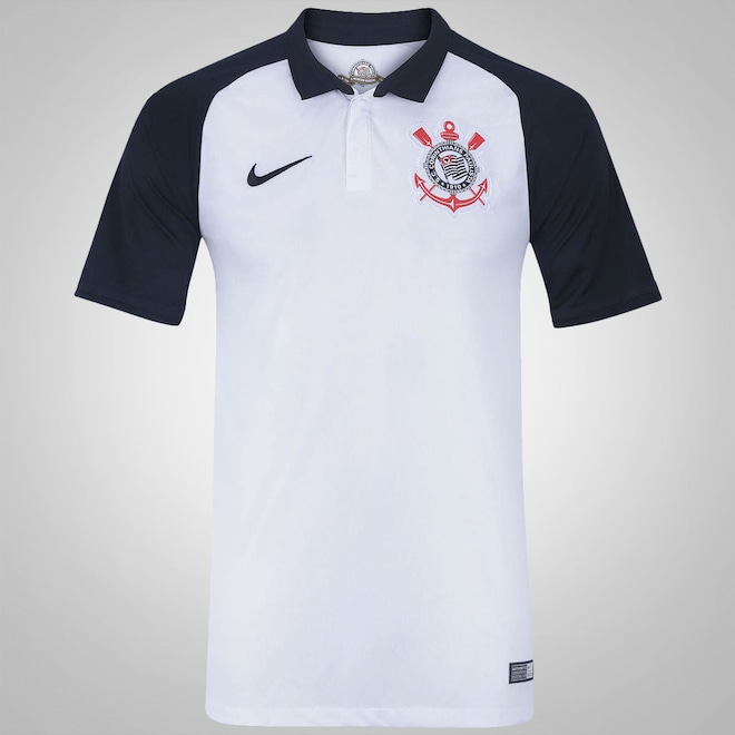 Camisa do Corinthians I 2015 s/nº Torcedor Nike - Masculina - Foto 1
