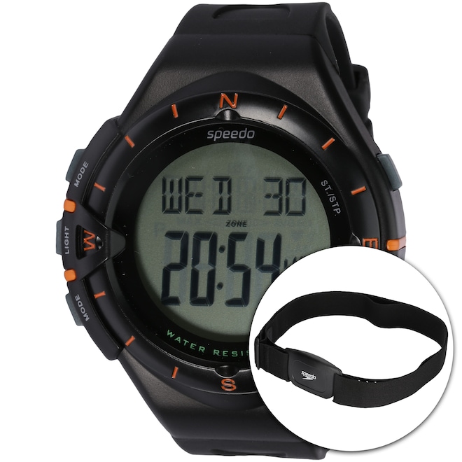 Monitor Cardíaco Speedo 58010G0 com Cinta Peitoral - Foto 1