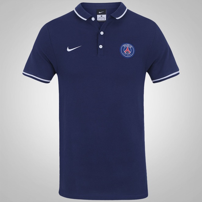 Camisa Polo do PSG Authentic 15 Nike - Masculina - Foto 1