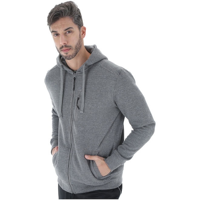 Jaqueta de Moletom com Capuz Oxer Mark - Masculina - Foto 1