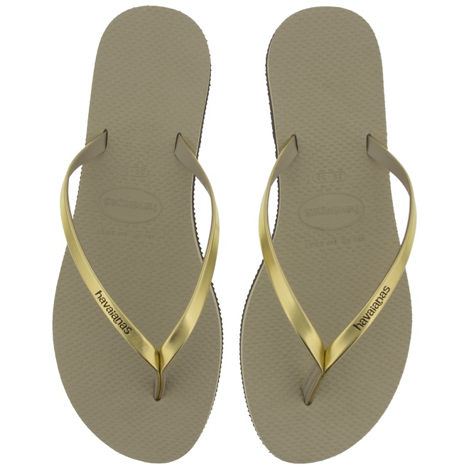 Chinelo Havaianas You Metallic 16 - Feminino - Foto 1