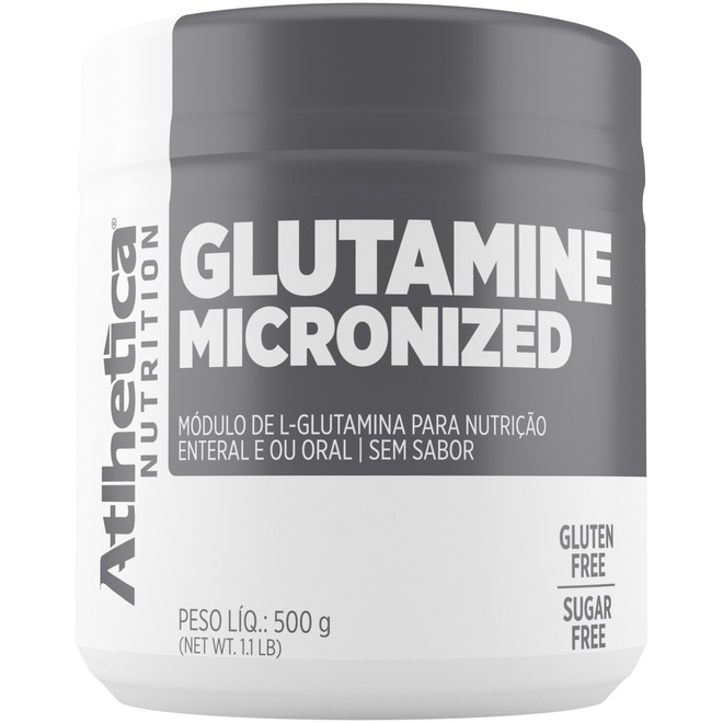 Glutamina Atlhetica Micronized - 500g - Foto 1