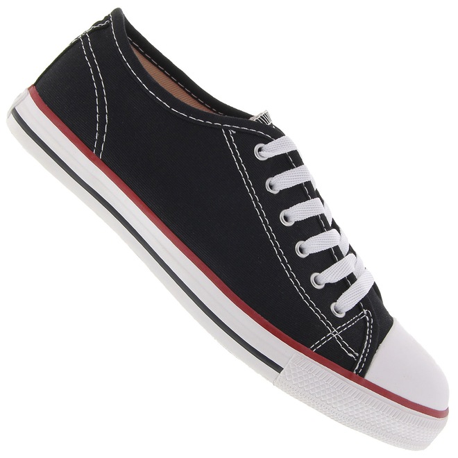 Tênis Diversão Canvas Low - Infantil - Foto 1