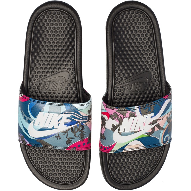 Chinelo Nike Benassi JDI Print - Slide - Feminino - Foto 1