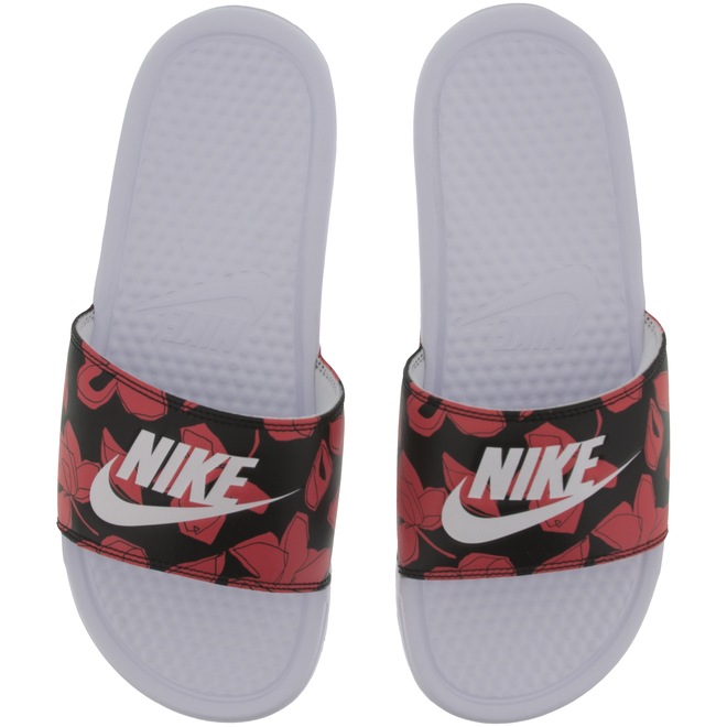 Chinelo Nike Benassi JDI Print - Slide - Masculino - Foto 1