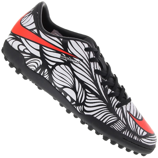 Chuteira Society Nike Hypervenom Phelon II Neymar Jr TF - Adulto - Foto 1