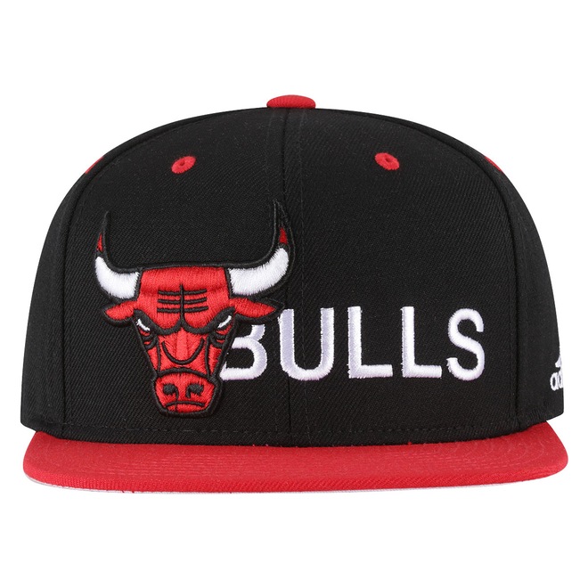 Boné Aba Reta adidas NBA Chicago Bulls - Snapback - Adulto - Foto 1