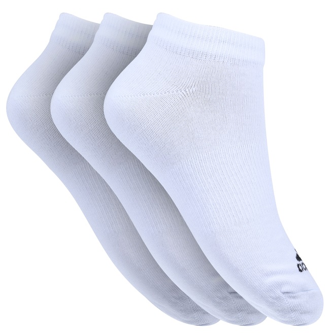 Kit de Meias adidas Liner Thin com 3 Pares - Adulto - Foto 1