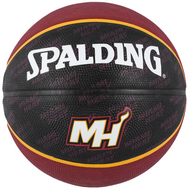 Bola de Basquete Spalding NBA Team Miami Heat - Foto 1