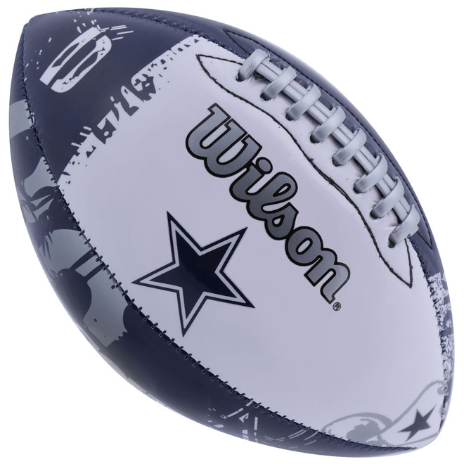Bola de Futebol Americano Wilson NFL Team Dallas Cowboys - Foto 1