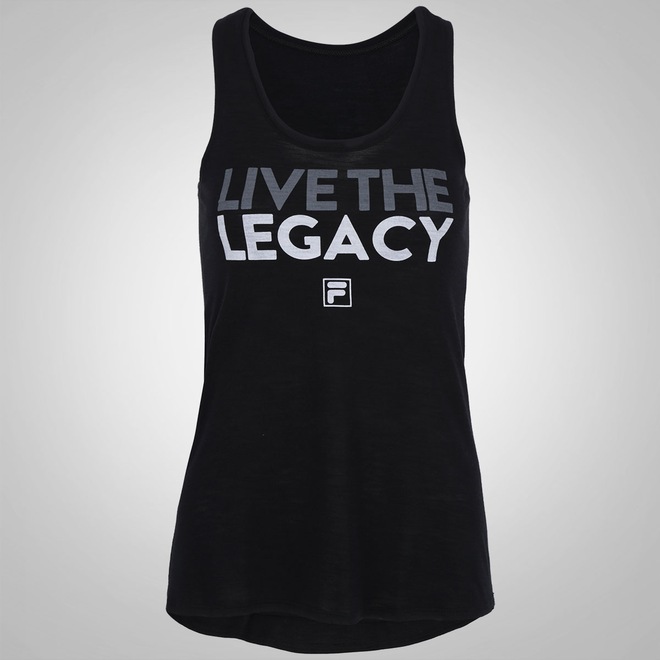 Camiseta Regata Fila Effect - Feminina - Foto 1