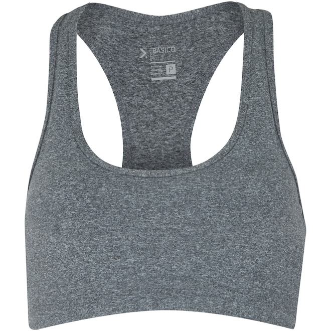 Top Fitness Oxer Slim Mescla - Adulto - Foto 1