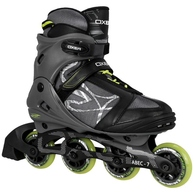 Patins Oxer Byte - In Line - Fitness - ABEC 7 - Adulto - Foto 1
