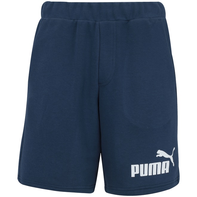 Bermuda de Moletom Puma Ess Logo Sweat - Masculina - Foto 1