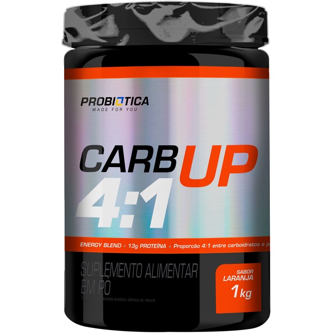Carboidrato Probiótica Carb UP 4:1 - Laranja - 1 Kg - Foto 1
